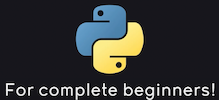 Python for absolute Beginners